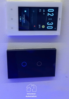 Wall-mounted climate controller