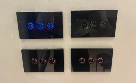 Smart room control switches